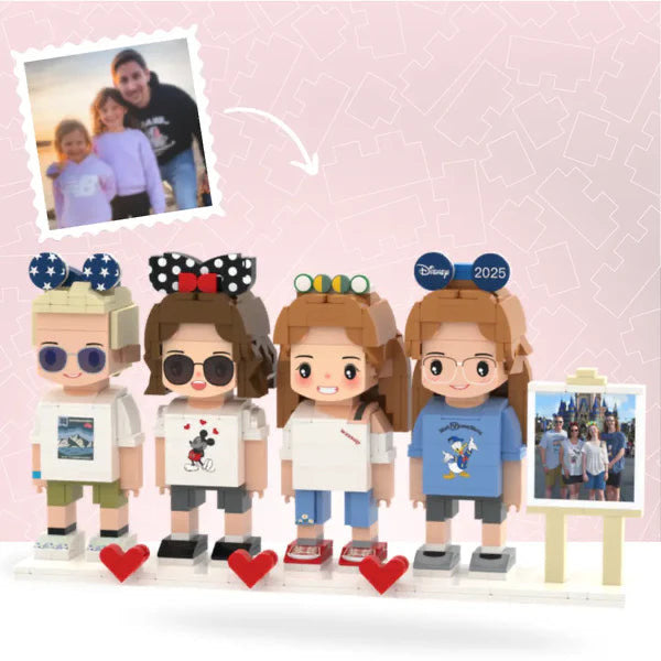 Briksy – Set personnalisé : choisis 1, 2, 3 ou 4 figurines