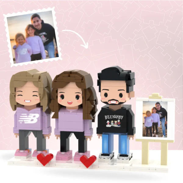 Briksy – Set personnalisé : choisis 1, 2, 3 ou 4 figurines